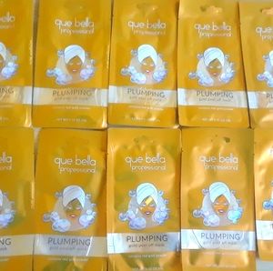 10 pack Que Bella gold peel off face mask